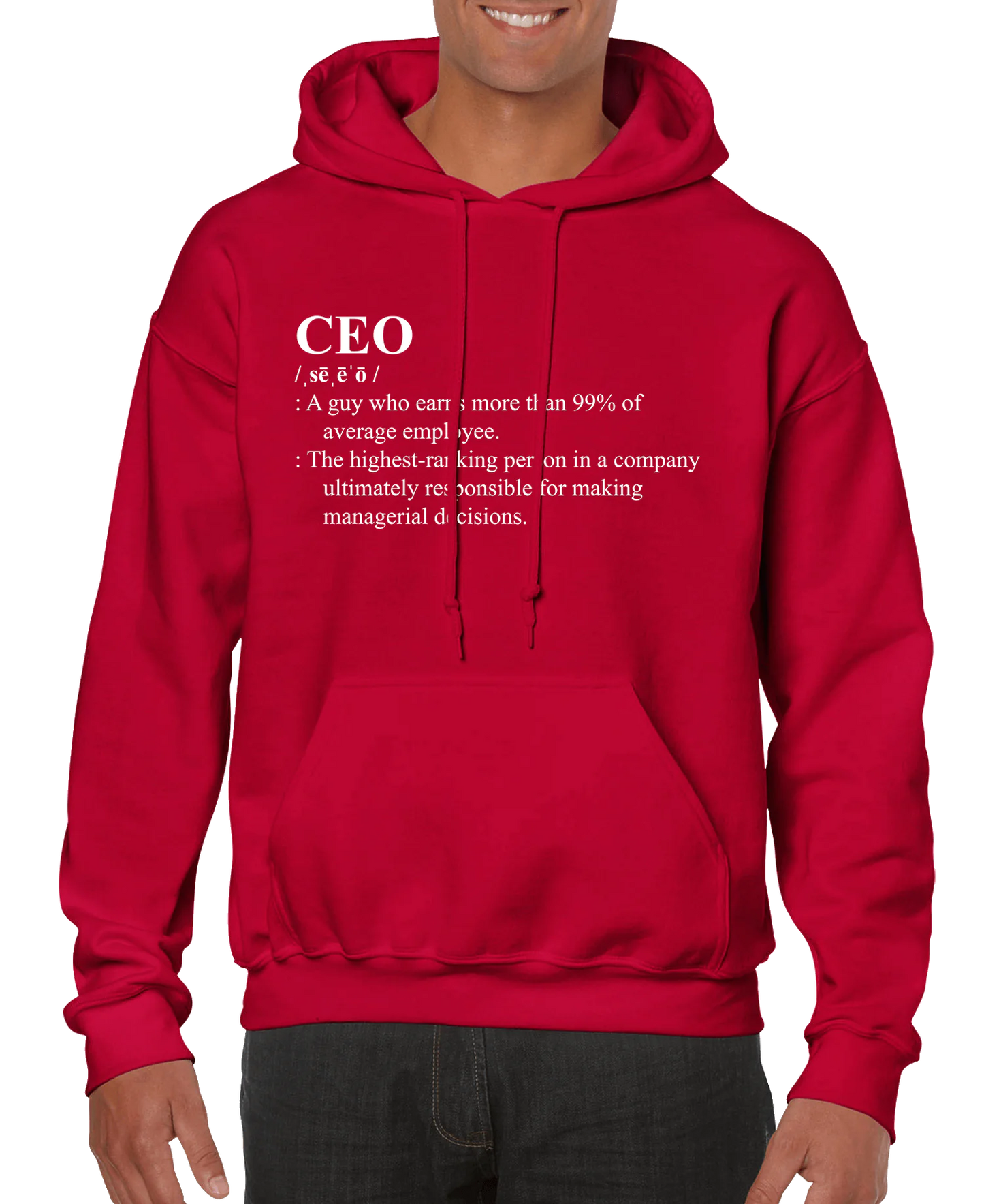 CEO Definition Men’s Hoodie