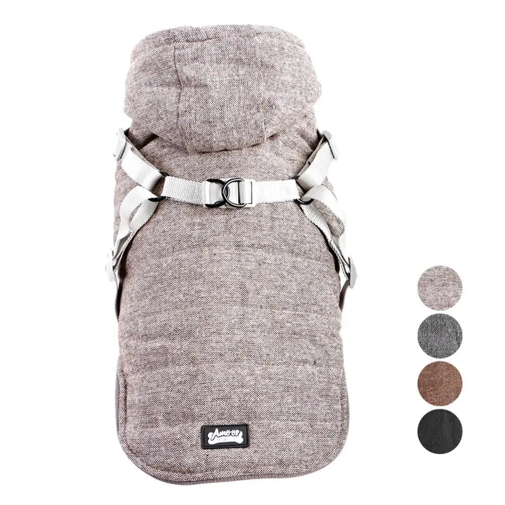 Cozy Winter Pet Harness