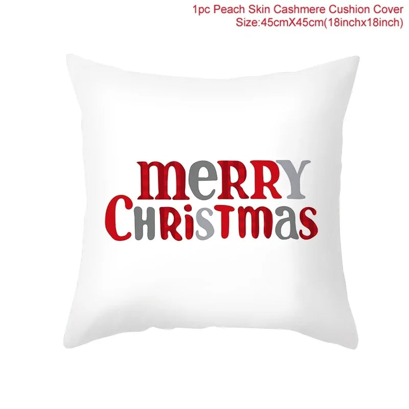 Cartoon Christmas Pillow Cover