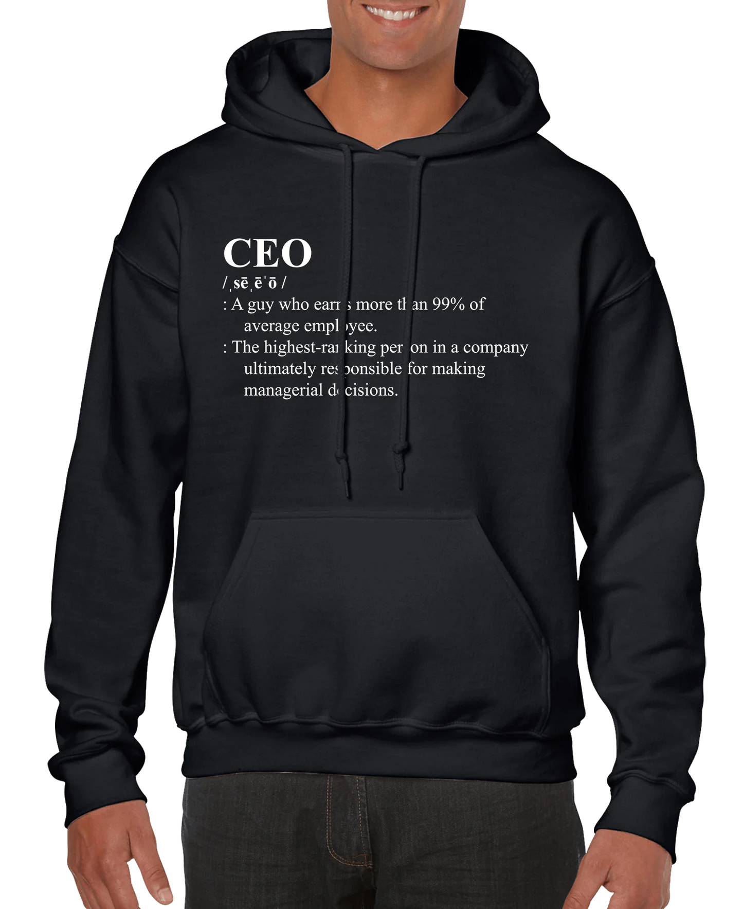 CEO Definition Men’s Hoodie