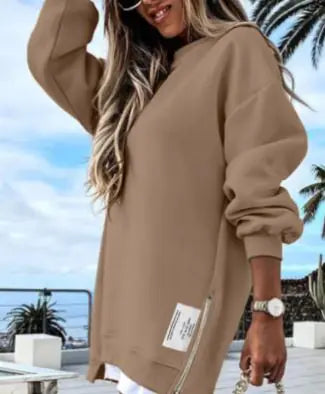 Winter Sweatshirt Dress for Women