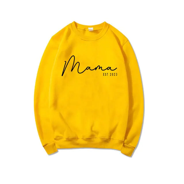 Long Sleeve Mama Est Sweatshirt