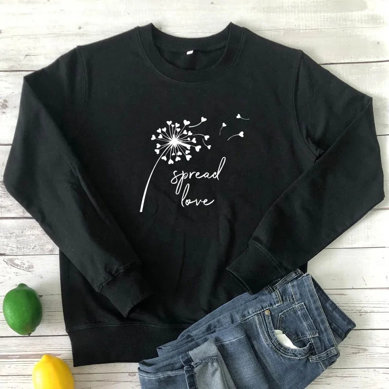 Spread Love Aesthetic Sweatshirt