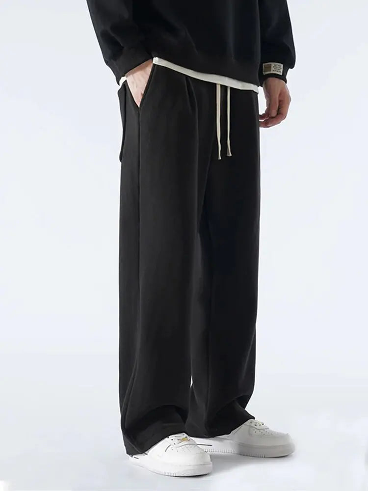 Winter Thick Fleece Warm Sweatpants