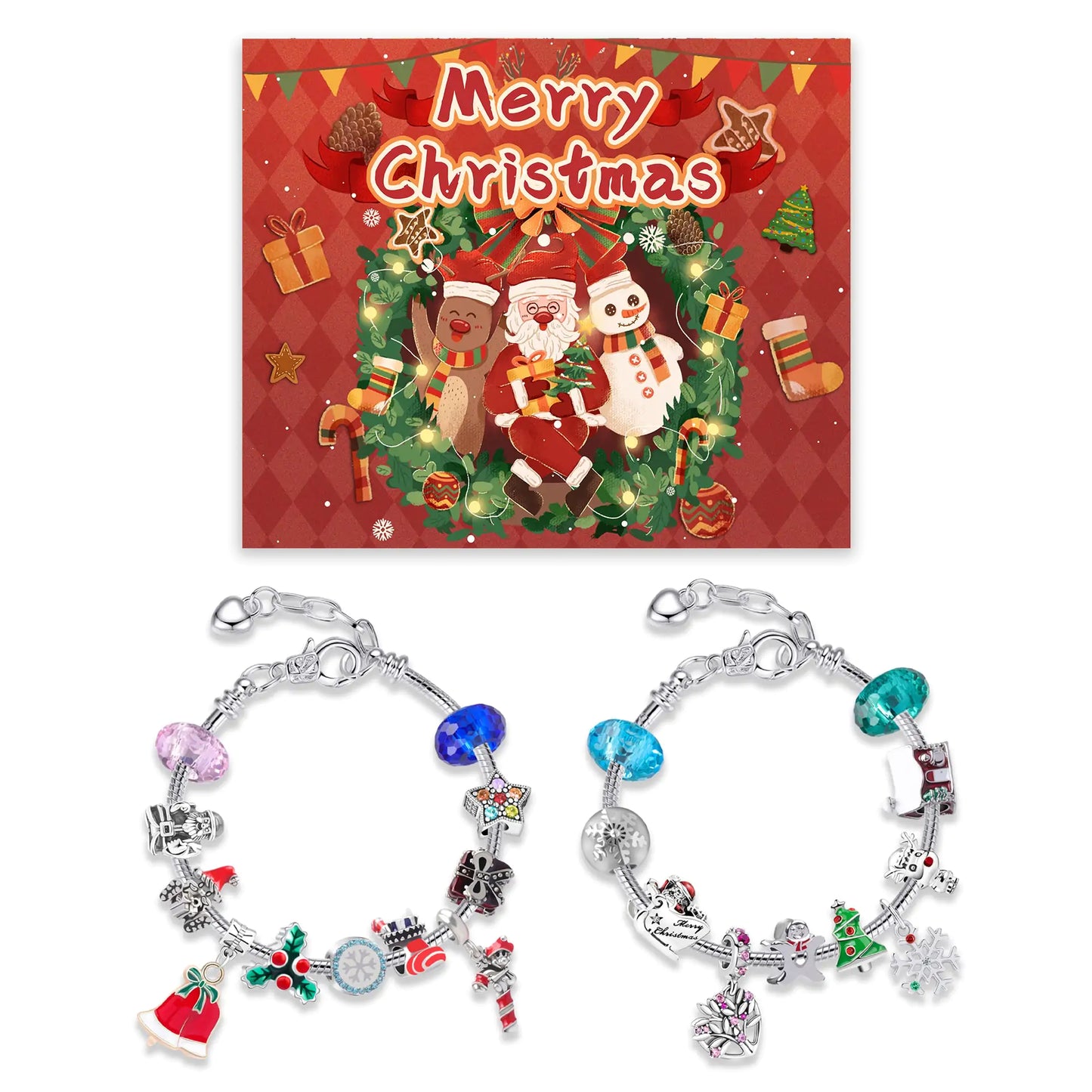 Christmas Countdown Calendar Bracelets