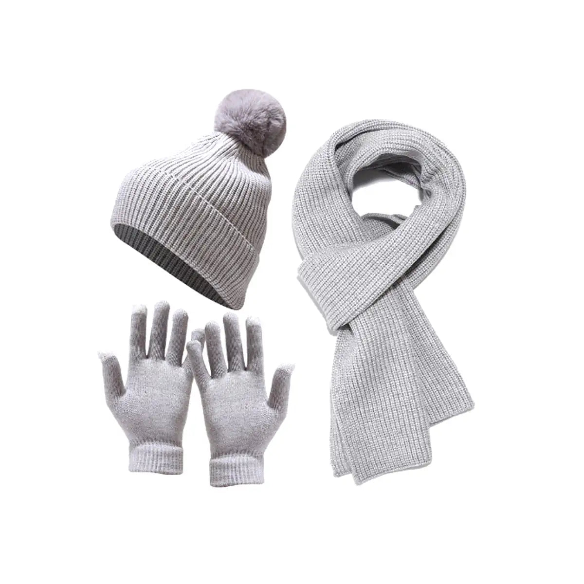 Cozy Winter 3 In 1 Scarf, Beany And Gloves Set