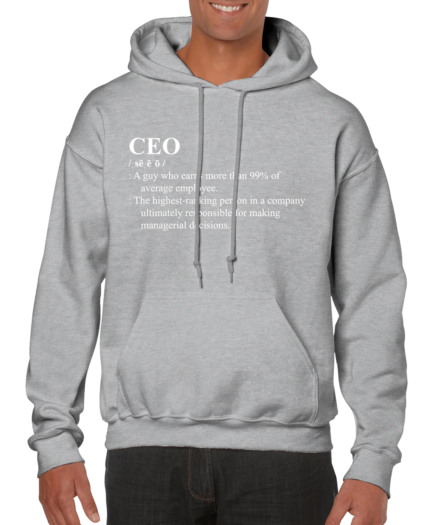 CEO Definition Men’s Hoodie